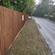 wooden fencing DG Services Landscapers Gardening Bromsgrove Droitwich