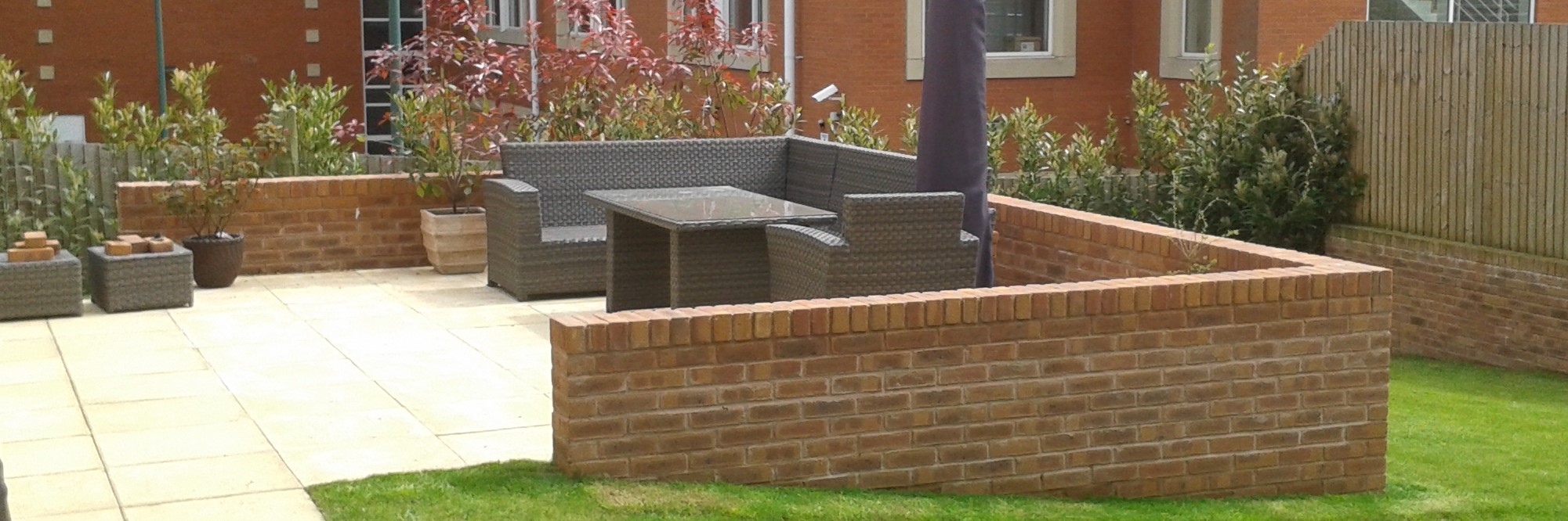 Patio areas DG Services Landscaping Gardening Bromsgrove Droitwich