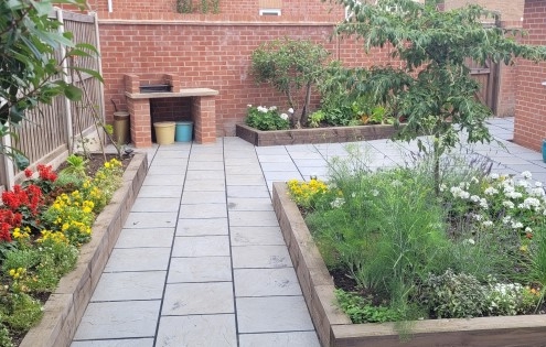 patio areas DG Services Landscaping Gardening Bromsgrove Droitwich